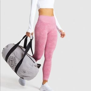 Gymshark Pink Camo Leggings